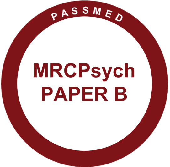 MRCPsych B - 2 Months - Passmed UK